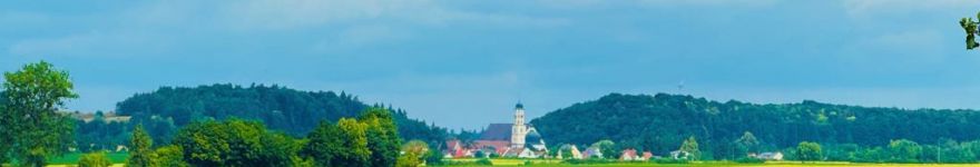 Blick auf das Kloster Maihingen